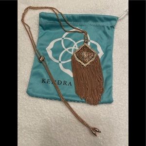 All Rose Gold Filigree Kingston Necklace, rare in this color, never worn